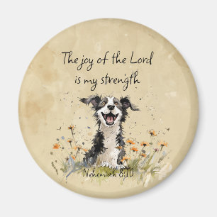 Encouraging Joy of the Lord is my Strength Magnet