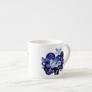 Encouraging One Day A Time Tree Doves Espresso Cup