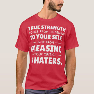 Encouraging People SelfCare Motivator Positivity  T-Shirt