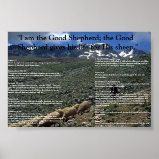 Encouraging Verses Poster