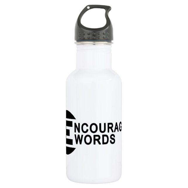 Encouraging Water Bottle (Front)