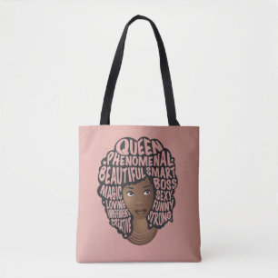 Encouraging Women, Pink Tote Bag