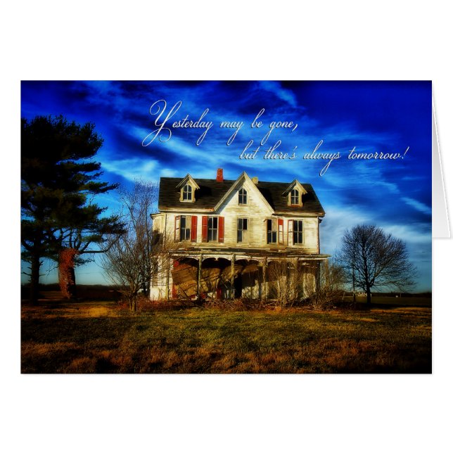 Encourgement Card - Always Tomorrow (Front Horizontal)