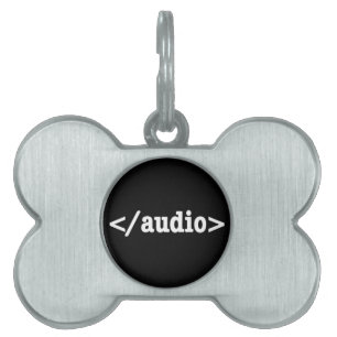End Audio HTML5 Code Pet Tag