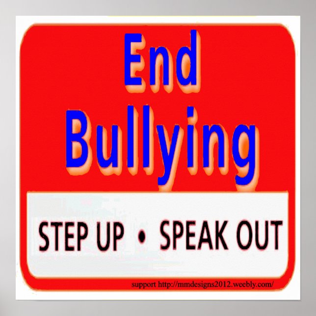 end bullying poster (Front)