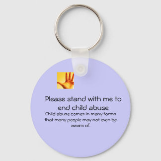 end child abuse key ring