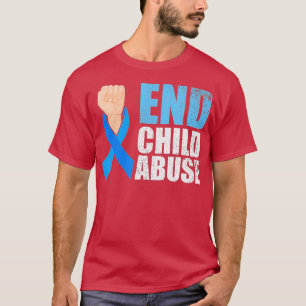 End Child Abuse Prevention Month April Awareness B T-Shirt