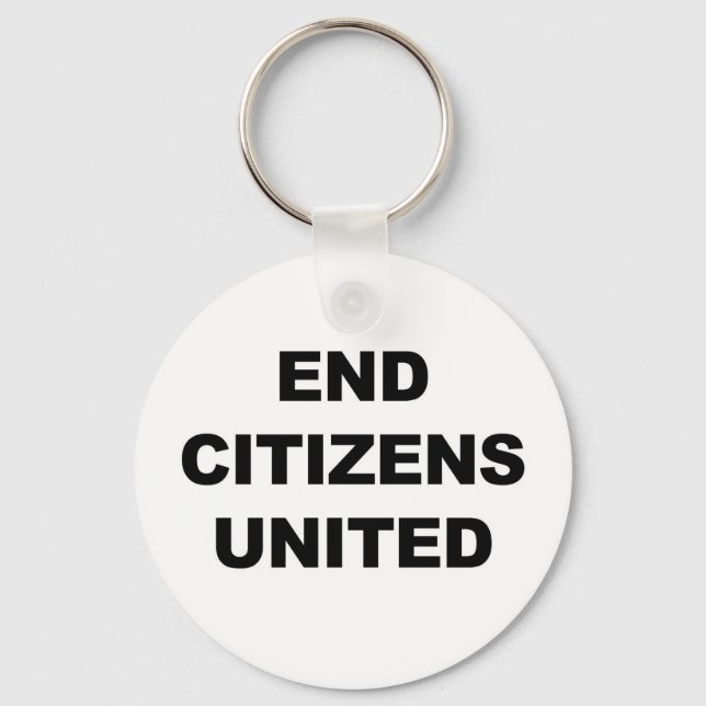 End Citizens United Key Ring (Front)