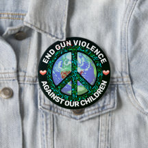 End Gun Violence Against Our Children. Car Magnet 