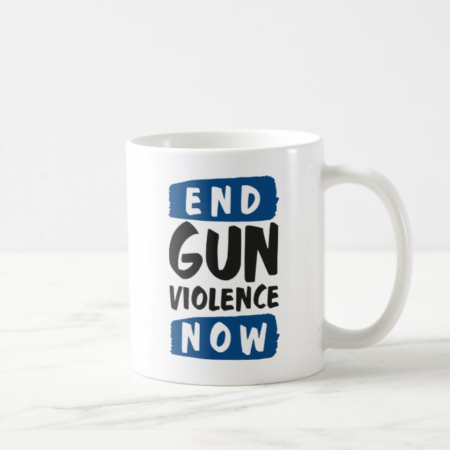 End Gun Violence Now Coffee Mug (Right)