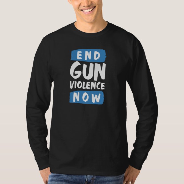 End Gun Violence Now T-Shirt (Front)