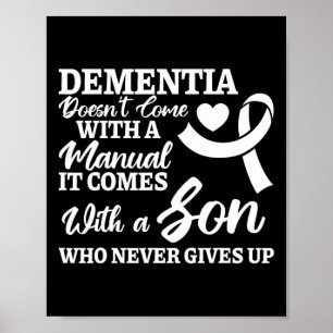 End Heimer Dementia Son Never Gives Up Heimerheime Poster