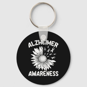 End Heimer Heimerheimer Awareness  Key Ring