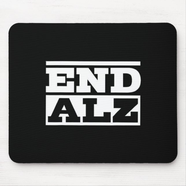 End Heimer Heimerheimer's Brain Awareness Month Su Mouse Mat (Front)