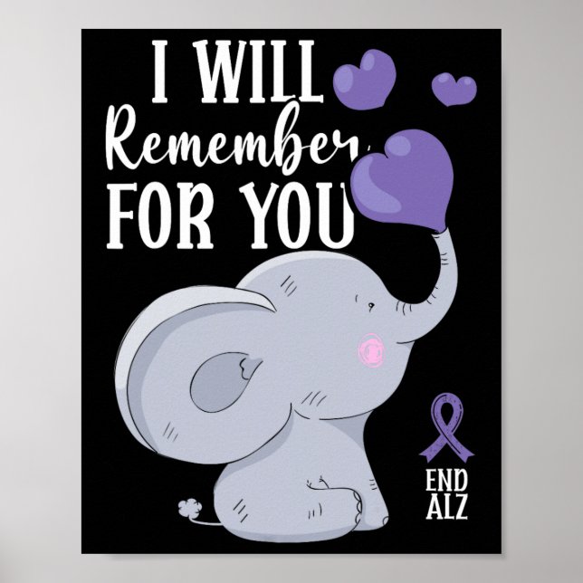 End Heimer I Will Remember For You Heimerheimer Aw Poster (Front)