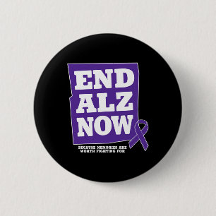 End Heimer Now! Heimerheimers 6 Cm Round Badge