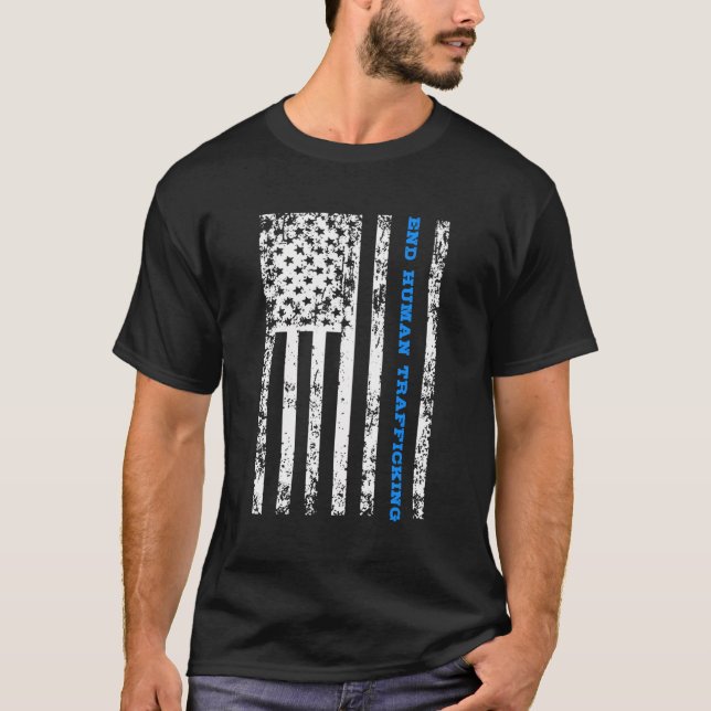 End Human Trafficking T-Shirt (Front)