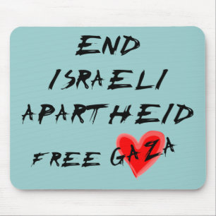 End Israeli Apartheid Mouse Mat