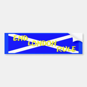 End London Rule Bumper Sticker