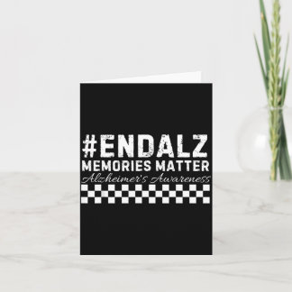 End Memories Matter Dementia Heimers Awareness Card