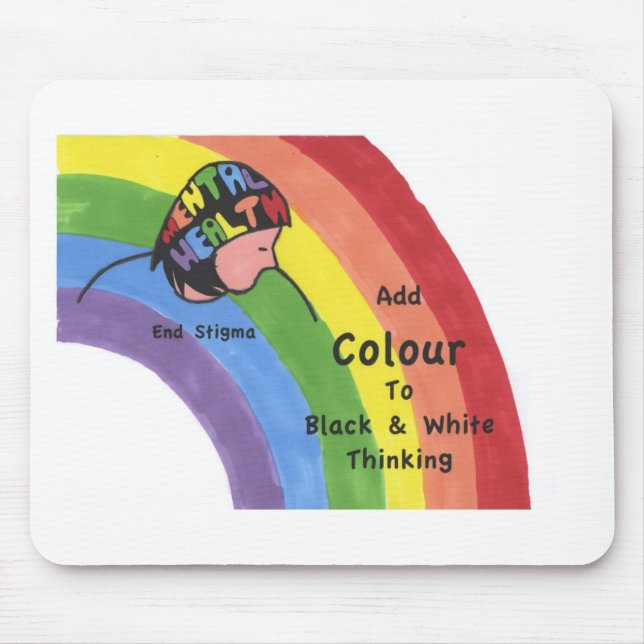 End Mental Health Stigma Mouse Mat (Front)