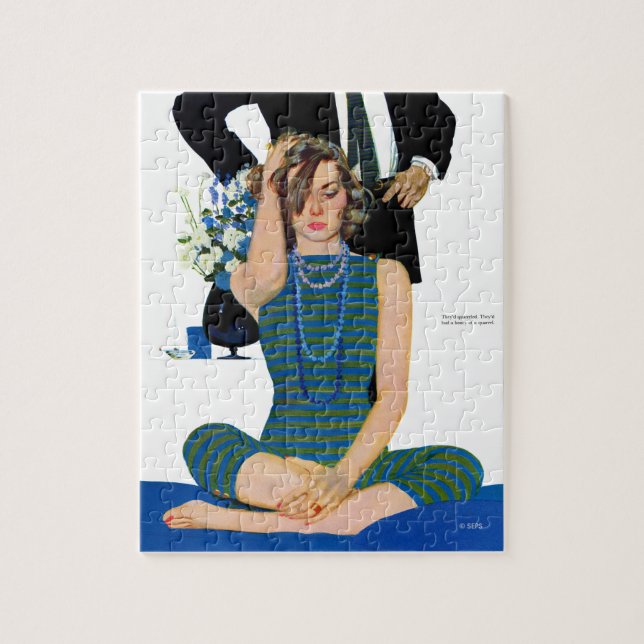 End of a Marriage Jigsaw Puzzle (Vertical)