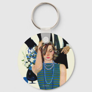 End of a Marriage Key Ring