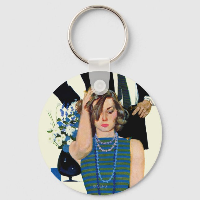 End of a Marriage Key Ring (Front)
