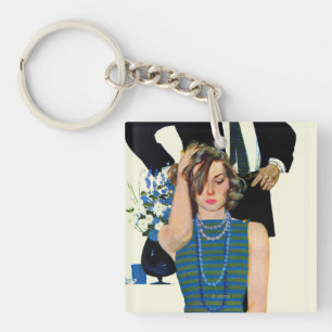 End of a Marriage Key Ring