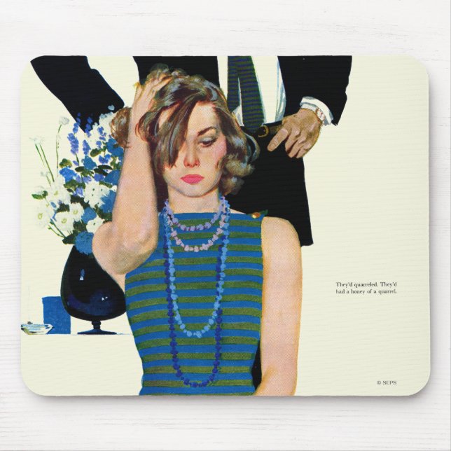 End of a Marriage Mouse Mat (Front)