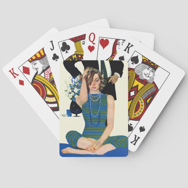 End of a Marriage Playing Cards (Back)