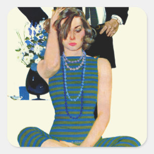 End of a Marriage Square Sticker