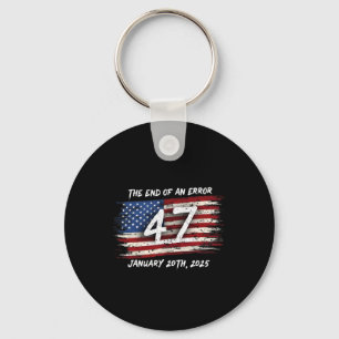 End Of An Error January 20 2025 Inauguration Trump Key Ring