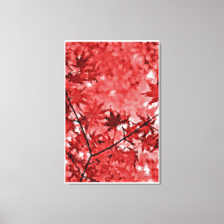 End of Autumn Canvas Print