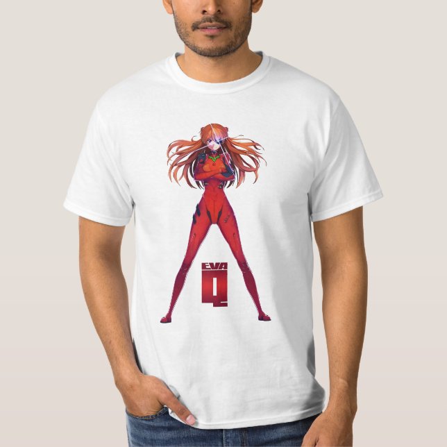 end of evangelion red T-Shirt (Front)