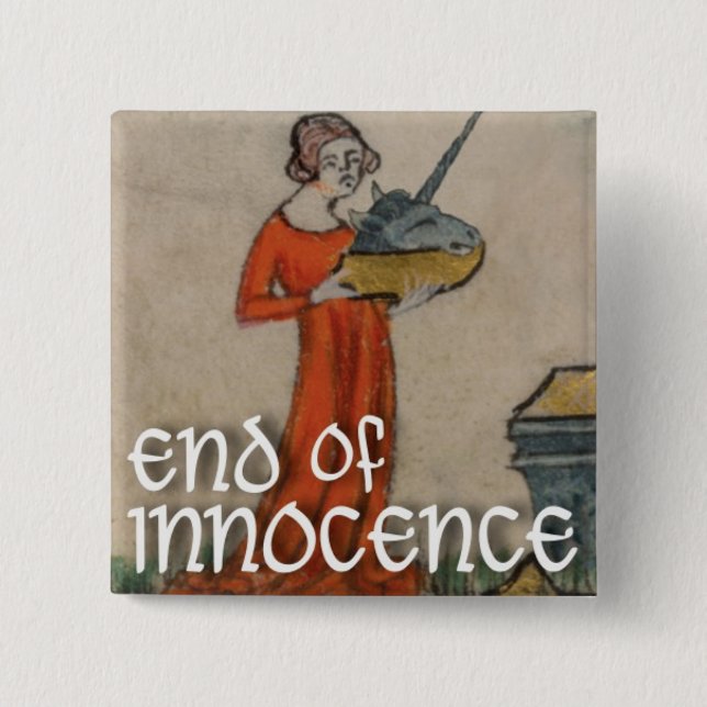 end of innocence button (Front)