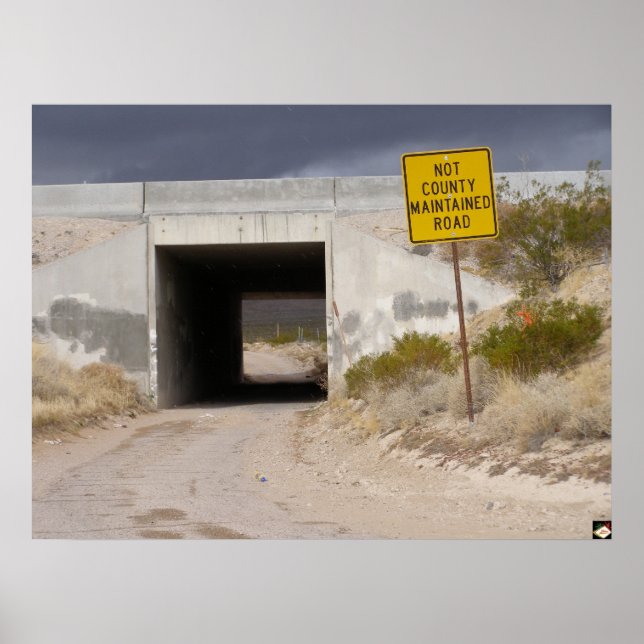 End of Las Vegas Blvd. Poster Print (Front)