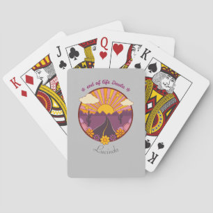 End of life Doula, hospice nurse Playing Cards