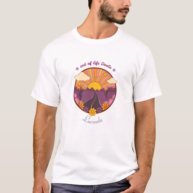End of life Doula, hospice nurse T-Shirt (Front)