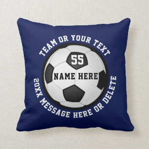 End of Season Soccer Gift Ideas for Soccer Team Cushion