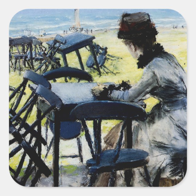 End of Season Square Sticker (Front)