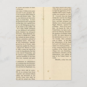 End of The General Peace 1828 AD 2 Postcard