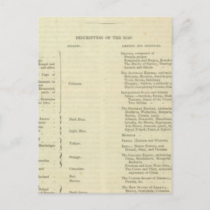 End of The General Peace 1828 AD Postcard