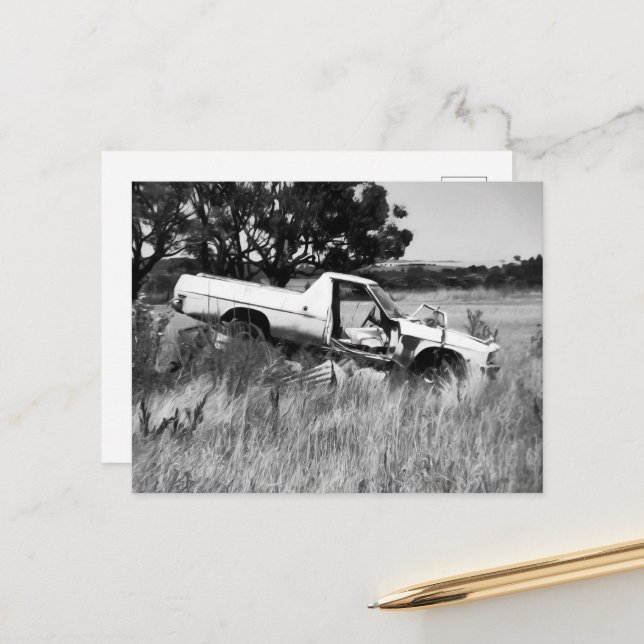 End of the Journey Postcard (Front/Back In Situ)