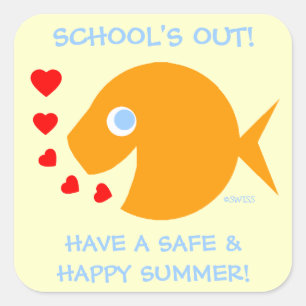 End of the School Year Teacher Stickers