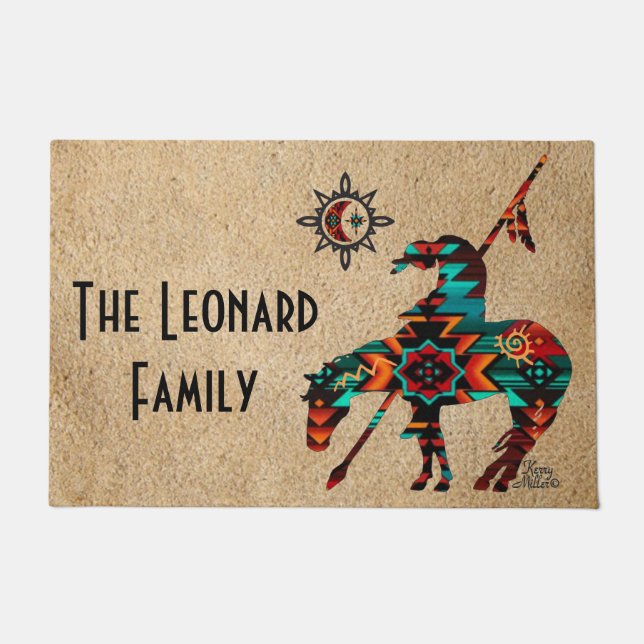 End Of The Trail Doormat (Front)