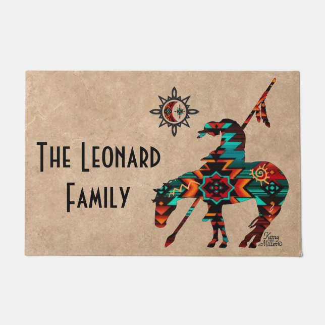 End Of The Trail Doormat (Front)