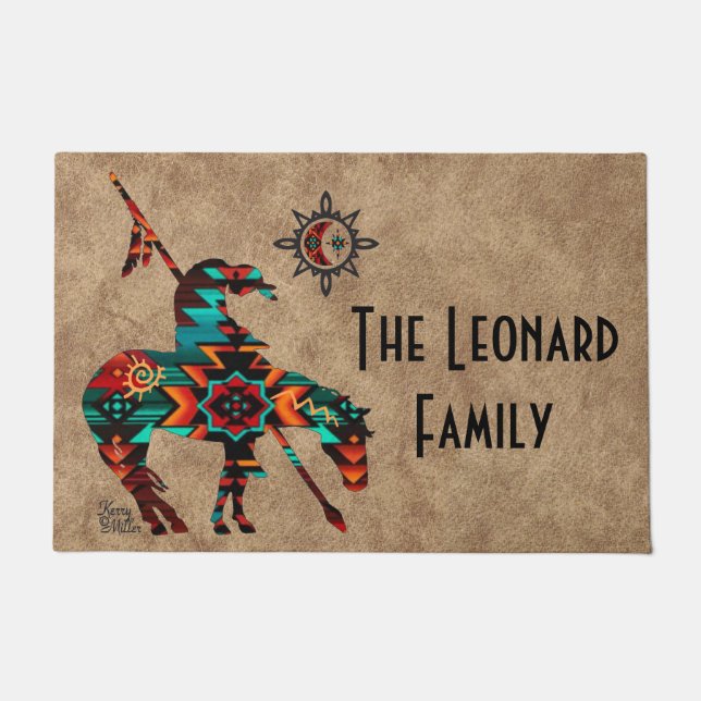 End Of The Trail Doormat (Front)