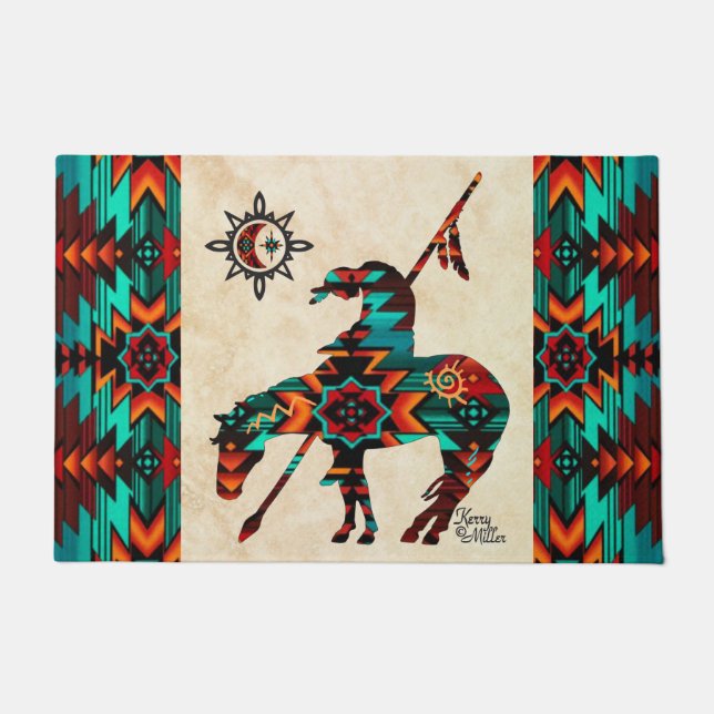 End Of The Trail Doormat (Front)