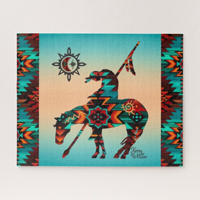 End Of The Trail Jigsaw Puzzle (Horizontal)